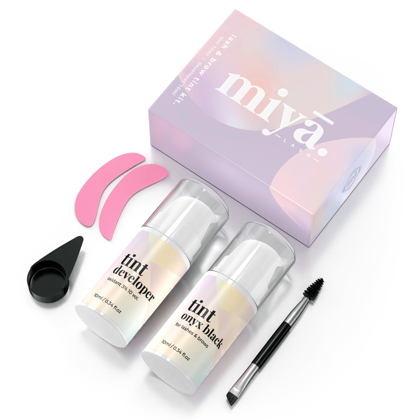2 in 1 Lash & Brow Tint Kit 10ML - Black