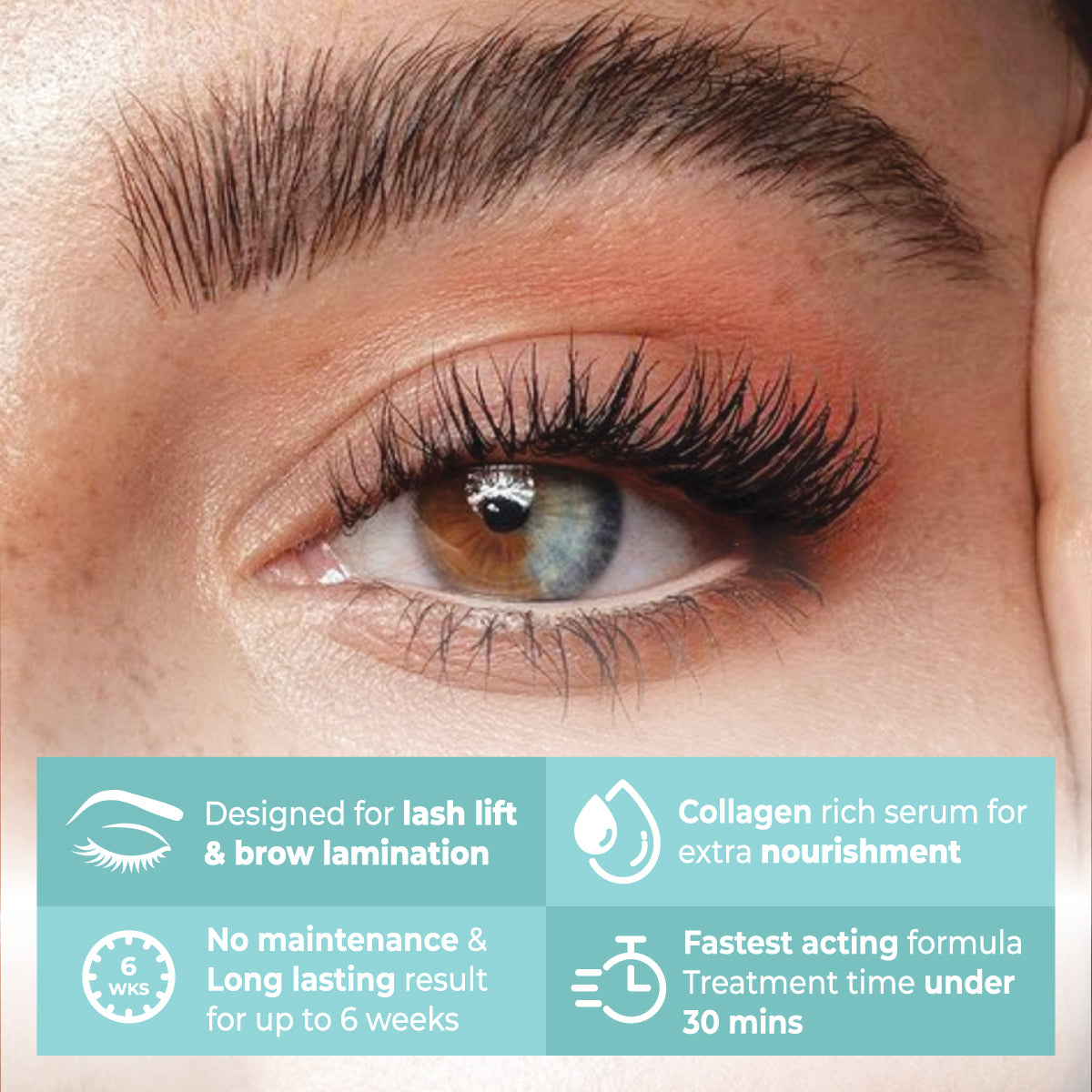 Lash Lift & Brow Lamination Lotion Refill Sachets (10 Sets)