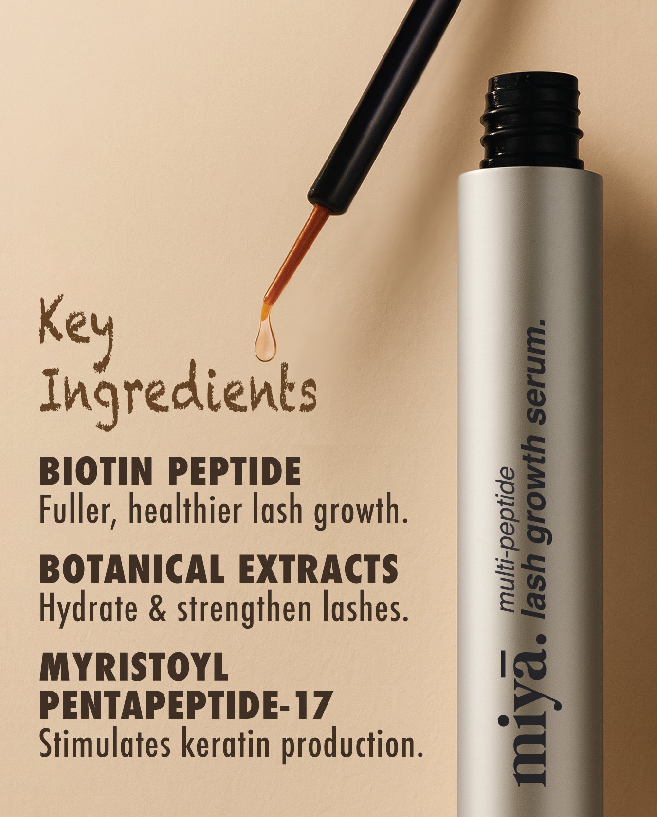 Multi-Peptide Lash Growth Serum