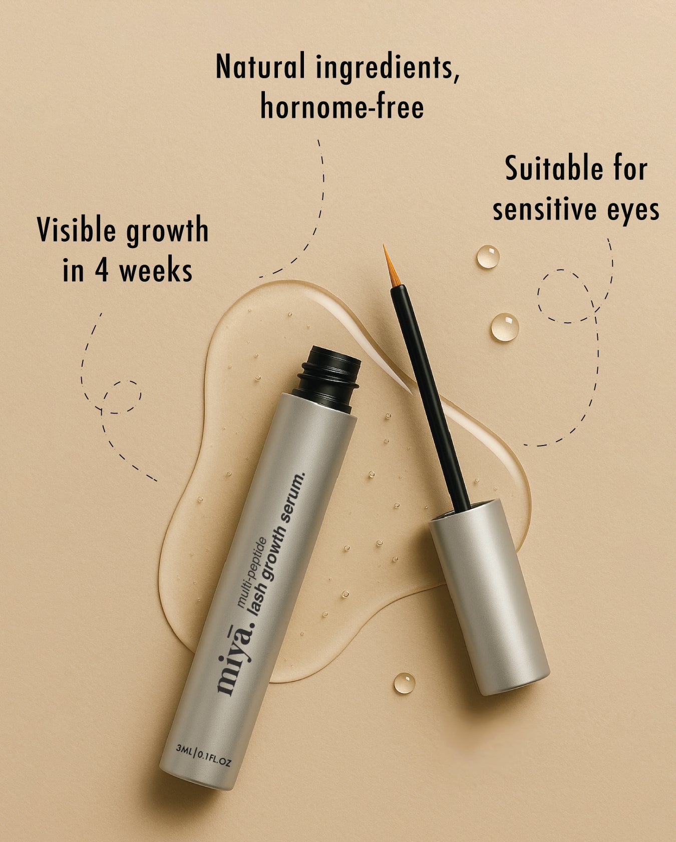 Multi-Peptide Lash Growth Serum