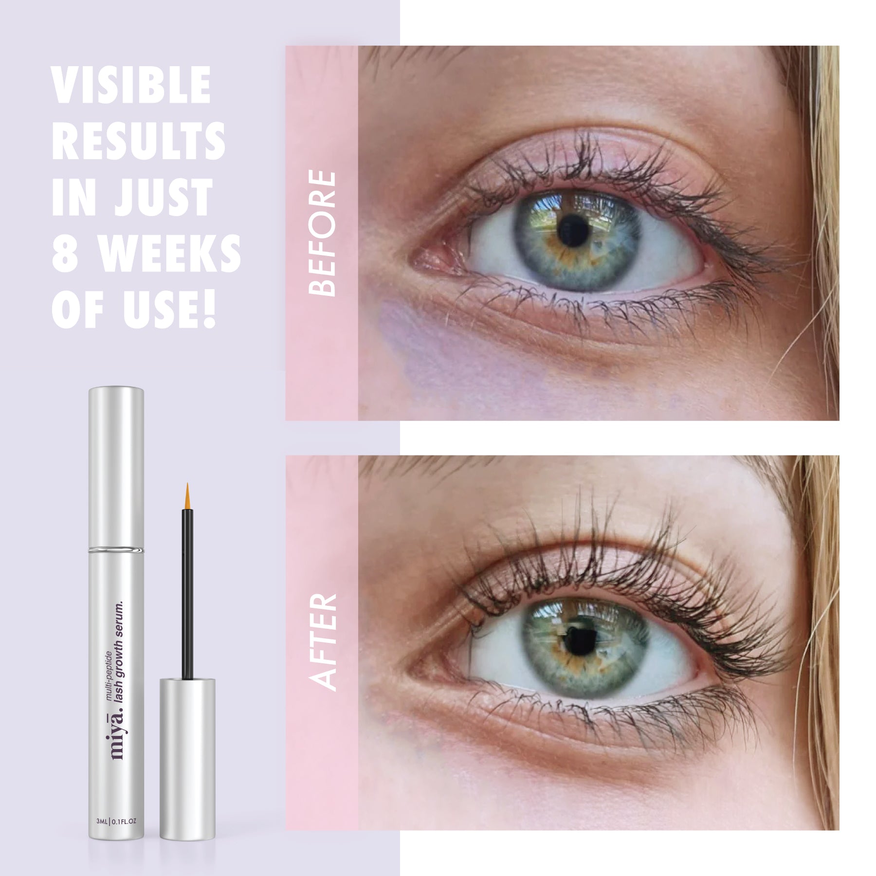 Eyelash shop growth serum