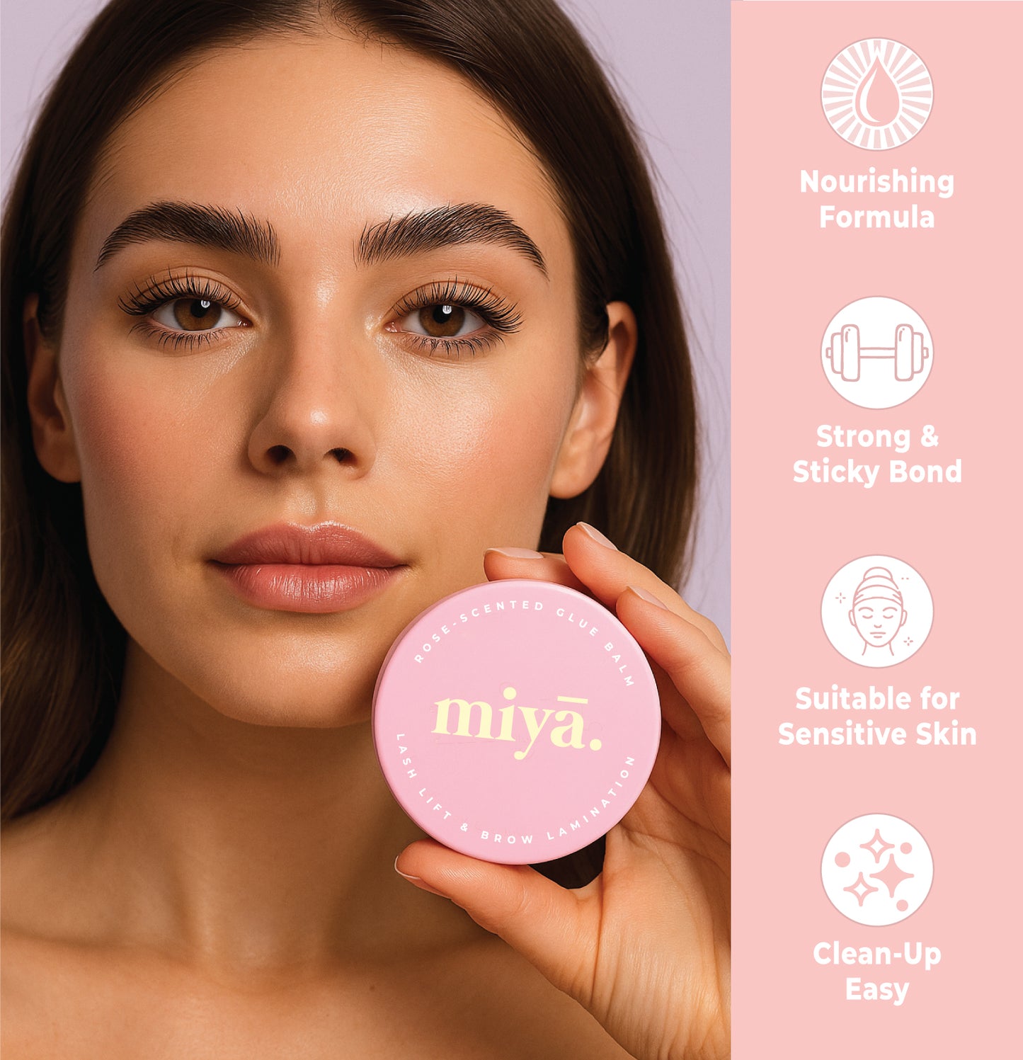 Lash Lift Glue Balm (Rose-Scent)