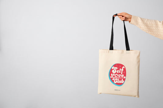 Self Love Club Canvas Tote