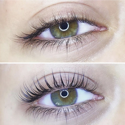 Eyelash Perm Before and After Photos