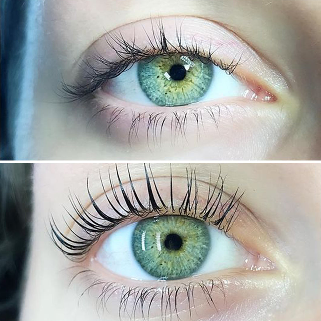 Lash Lift Before and After Photos