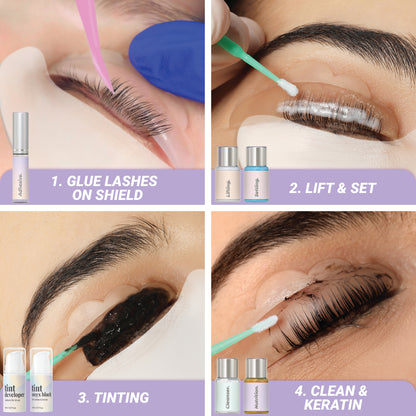 Ultimate Lash & Brow Lift with Tint (Black) Trio