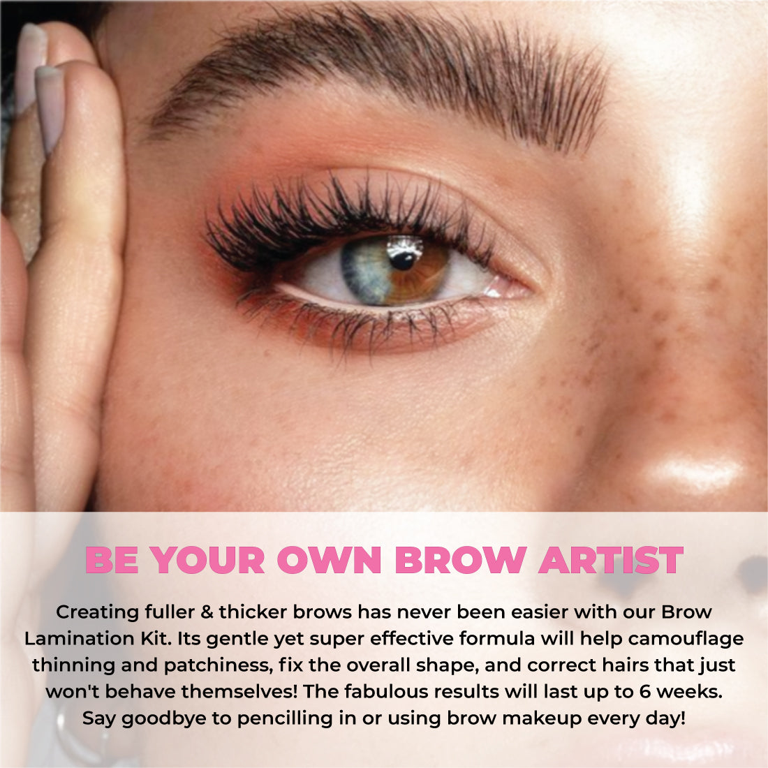 Be your own brow artists - Creating Fuller, thicker eyebrow has never been easier with Miya Lash Brow Lamination Kit